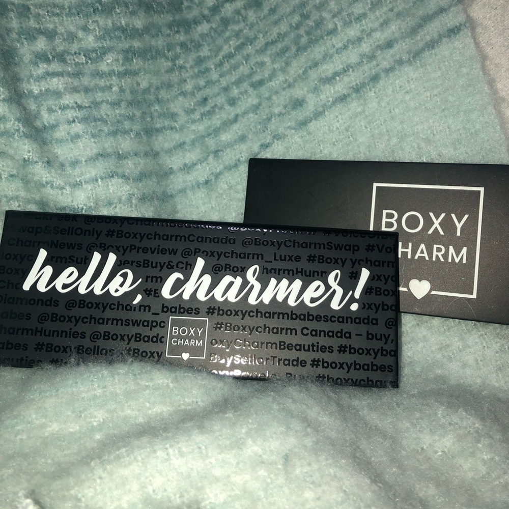 Hello Charmer eyeshadow palette by boxy charm.